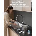 thumbnail image 5 of 3.2L/108oz Stainless Steel Cat Water Fountain, Invengo Automatic Pet Water Dispenser with 2 Flow Modes, BPA-Free, Food-Grade Metal, Ultra-Quiet Pump for Indoor Cats &Dogs, 5 of 19