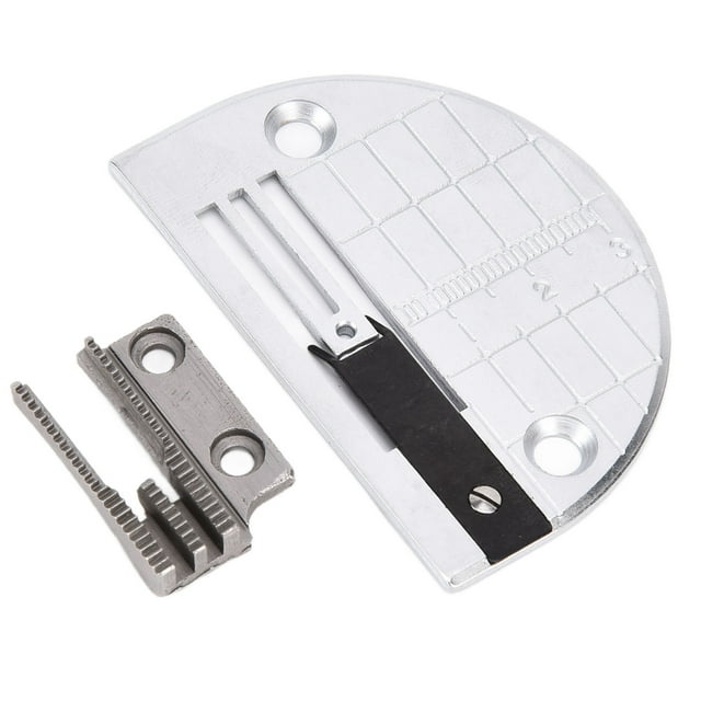 Placa de aguja Bling Bling kit de dientes de arrastre para máquinas de coser industriales