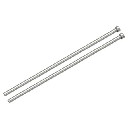 

Straight Ejector Pins 7mm Dia 65Mn Steel Round Tip Punch 250 Length for Mechanical 2Pack