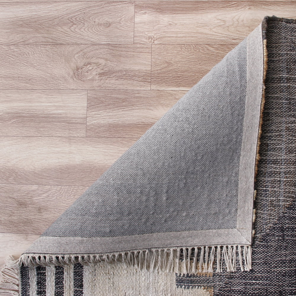 Ox Bay Finley Modern, Bohemian Geometric Hand-Made Area Rug, 2' x 3'