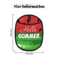 thumbnail image 3 of Rocae Watermelon Hello Summer for Silicone Pot Holders, Oven Mitts Heat Resistant Hot Pads with Pockets,Non-Slip Bbq Baking Smoking Potholders ,7.5"x9.4", 3 of 7