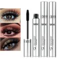 thumbnail image 1 of 1-2PCS Silver Tube Waterproof Mascara Make Long & Curl Eyelashes Not Dizzy Easy To Remove Black Mascara Everlong Lasting, 1 of 5