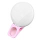 thumbnail image 3 of Led Clip On Light Portable Selfie Ring Lamp for Mobile Phone Laptop Pink Mini 5.5x4x2cm Torch 1Pack, 3 of 3