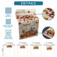 thumbnail image 7 of Table Runners 48 Inches Long Dress Scarves, Fall Thanksgiving Farmhouse Kitchen/Dining Table Runner, Short Coffee Tablerunners, Orange Maple Leaf Pumpkin Scarecrows 13x48 Inch, 7 of 7