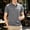 Gray, variant on Short Sleeve Big and Tall Polo Shirts for Men Casual Plaid Performance Shirts Moisture Wicking Pullover Collared with Pocket Classic Fit Tops