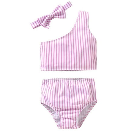 

Promotion!1~6Y Children Girls Swimsuit High Quality Girls Swimwear 3Pcs Kids Bikini Set Split Swimming Suit for Kid Baby Girl