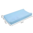 thumbnail image 6 of AUQ 2026 New Baby Bed Cover Breathable Simple Style Baby Nursing Table Cover Soft Smooth Changing Pads Cover Soft Comfy Bassinet Pad for Crib,Bassinet,Nursery,Travel,Home,Daycare,Light Pink, 6 of 6