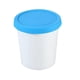 thumbnail image 2 of Vaso de pinta para helado, recipiente para postres, helado casero, yogur azul, 2 of 9