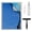 Blue and silver, variant on Reflective Finish Window Film 60cm X 500cm Provides Daytime Privacy And Reduces 85% Heat Energy Along With 99% Sunl