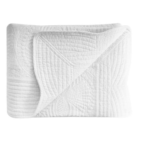 Lightweight All Weather Embossed Detail Cotton Quilt For Babies and