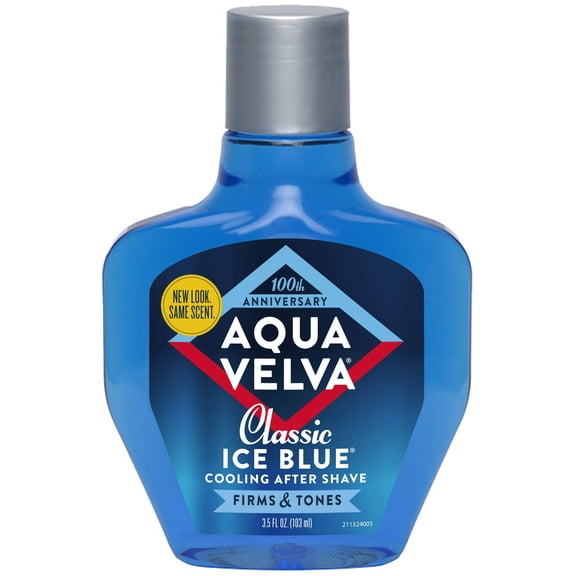 Aqua Velva Cooling After Shave, Classic Ice Blue - 3.5 Oz