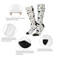 thumbnail image 6 of Balery Funny Puppy Printed Novelty Socks Men's Women's Crew Socks Sports Socks Knee High Socks Cotton Socks Quirky and Cool Socks, 6 of 9