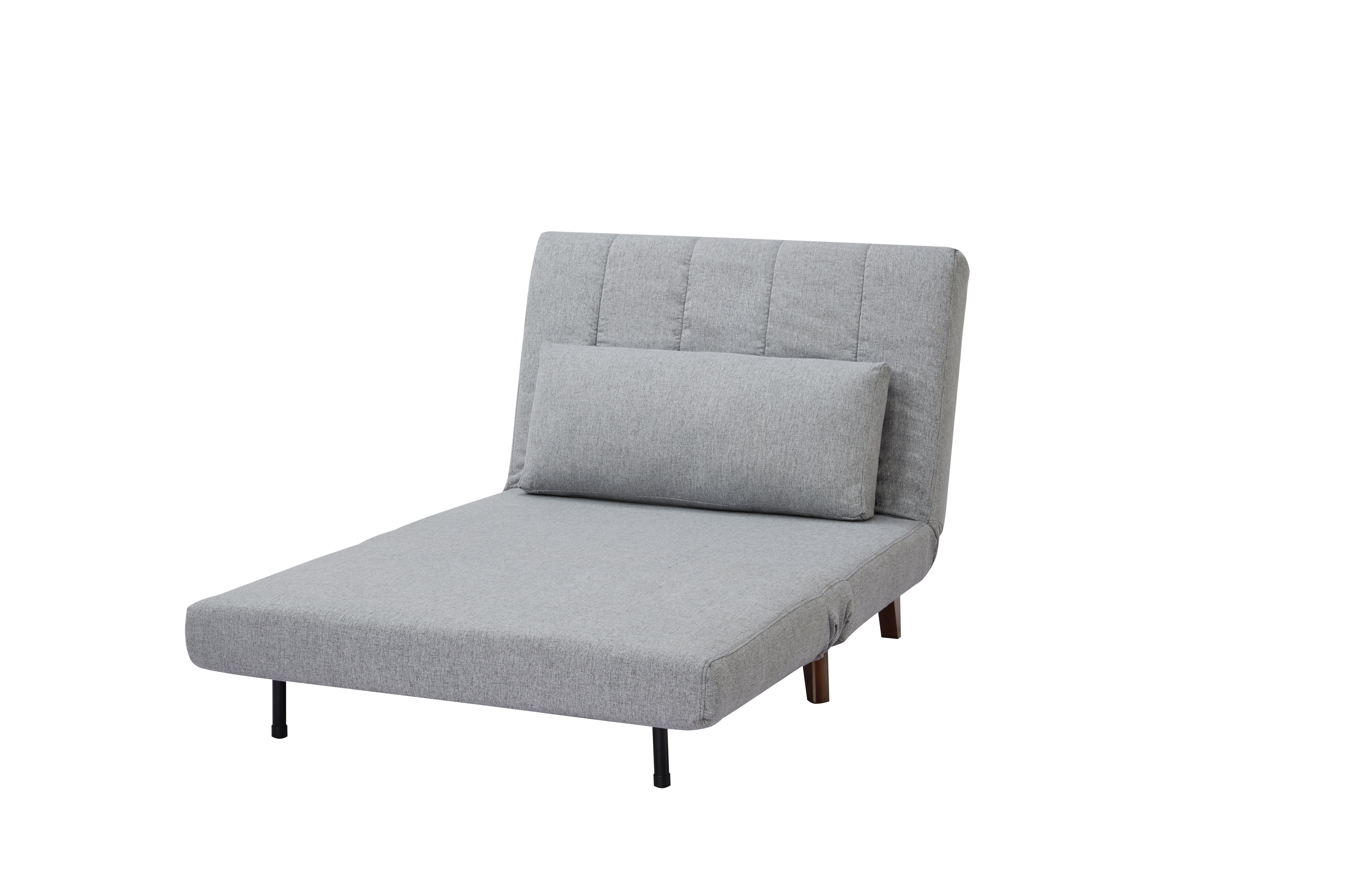 Artdeco Home Springfield Convertible Futon Chair Bed Charcoal