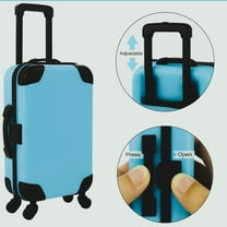 Blue Kids' Suitcase Model– Fun Size Travel & Storage Case | Adorable Mini Luggage for Play & Room Decor