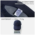 thumbnail image 7 of Bassdash Folding Fishing Baseball Cap UPF 50+ Water Resistant Outdoor Portable Brim Hats for Women Men Hiking Adjustable, 7 of 7