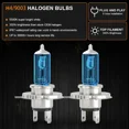 thumbnail image 3 of For Toyota Prius 2004-2009 Pair H4 9003 Halogen Headlight Bulbs High Low Beam, 3 of 9