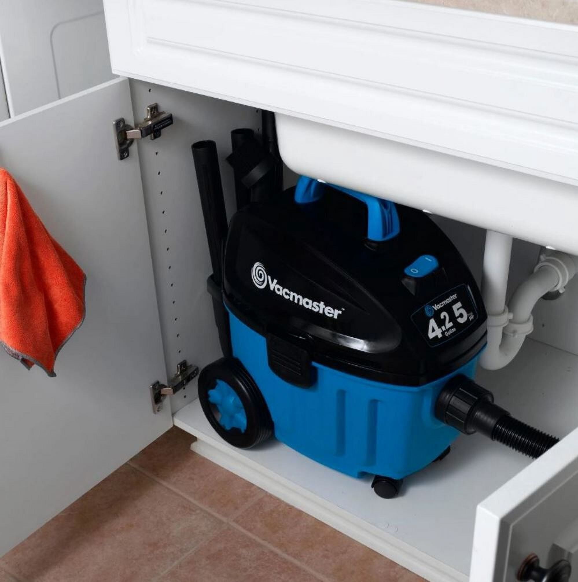 Vacmaster 4 Gallon 5 Hp Household Wet/dry Vacuum