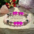 thumbnail image 3 of CNKOO 1pc/Balanced strength Wristband  Handcrafted Beaded Gemstone Accessory  Nature Aid for Peace And Tranquility  Enhances Intuition And Creativity  Gift-worthy Jewelry, 3 of 5