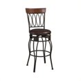 thumbnail image 1 of Linon Four Oval 24" Metal Counter Stool in Matte Bronze, 1 of 9
