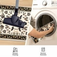 thumbnail image 5 of Boho Runner Rug, 2*6 ft Runner Rug Non Slip Washable, Kitchen Runner Rug, Bathroom Runner Rug, Hallway Runner Rug, Entryway Runner Rug, Floral Runner Rug for Entryway Indoor, 5 of 7