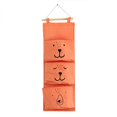 thumbnail image 1 of Almacenamiento Para Colgar En La Pared De 3 Bolsillos, Bolsa De Almacenamiento De Bolsillo De Algodón, Organizador De Puerta, Bolsa De Almacenamiento Para Cocina, Baño Y Oficina Speravity HA043090-01, 1 of 6