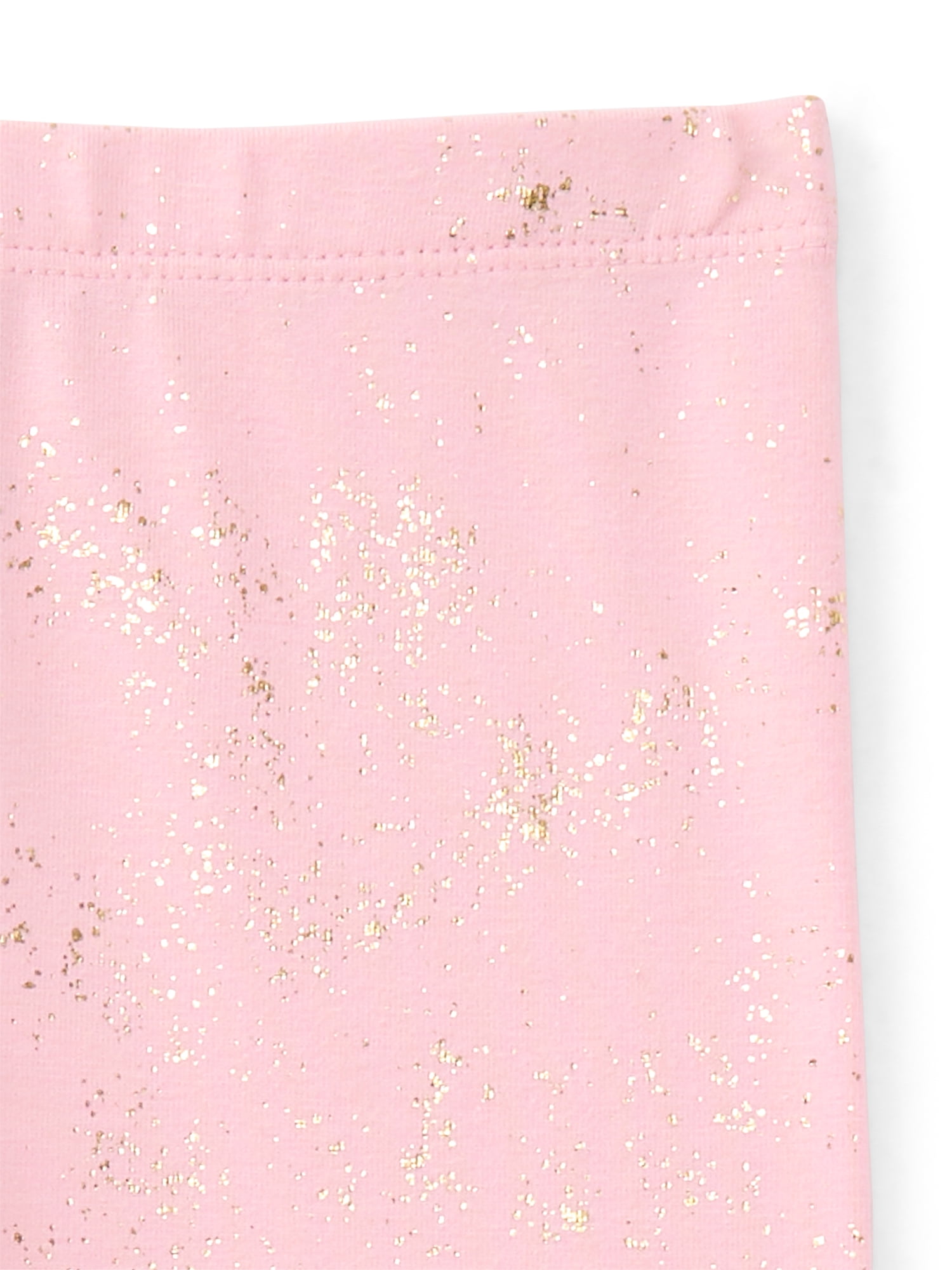 Garanimals Newborn, Baby & Toddler Girl Cotton Pull-on Leggings, Sizes 0M–6T, Single & 3-pack