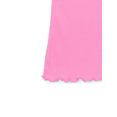 thumbnail image 3 of Garanimals Toddler Girl Solid Rib Tank with Lettuce Hem, Sizes 18M-5T, 3 of 3