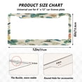 thumbnail image 7 of Aluminum License Plate Frame 2 Pack Car Exterior Accessory Car Tag Holder for Front Rear Plates Cars Decor Colorful Turtles and Birds Pattern, 7 of 7