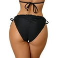 thumbnail image 4 of Alove Bikini Bottoms Women Lace Design Side Tie String Swimsuit Bottom Sexy Swim Bottom, 4 of 8