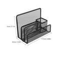 thumbnail image 2 of FELTECHELECTR  Desktop File Organizer Stackable Holder Office Accessories Black, 2 of 8