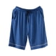 thumbnail image 1 of Pijama informal para hombre, pantalones finos y holgados, de color liso, para el hogar, 1 of 2