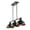 Oil Rubbed Bronze, variant on JONATHAN Y Asher 36" 3-Light Industrial Farmhouse Iron Linear LED Pendant, Oil Rubbed Bronze