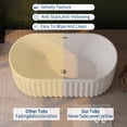 thumbnail image 7 of Modern Soaking Tub 67 Inch - Standalone Acrylic Bathtub for Contemporary Bathroom, 7 of 7