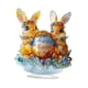 thumbnail image 4 of Estatua de conejo de Pascua con forma de huevo de colores Strade Fareast Limited Estilo B, 4 of 8