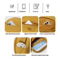 thumbnail image 6 of Unisex Portable Multi Pocket Crossbody Messenger Bag, Soft Oxford Durable Shoulder Handbag for Travel Outdoor Walking Daily Use, 6 of 9