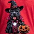 thumbnail image 3 of CafePress - Costumed Pitbull Halloween Women's Football T Shirt - Womens Football Shirt, 3 of 4