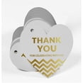 thumbnail image 3 of Inkdotpot Real Gold Foil Thank You For Celebrating With Us Bridal Shower-Baby Shower-Retirement-Wedding-Birthday Tags Favor Hang Paper Tags 100 Pieces, 3 of 8