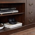 thumbnail image 5 of Resenkos Entertainment TV Stand,Entertainment CenterTV Media Stand Farmhouse Rustic Entertainment Console for TV Up to 65" with Storage Space, Espresso, 5 of 15