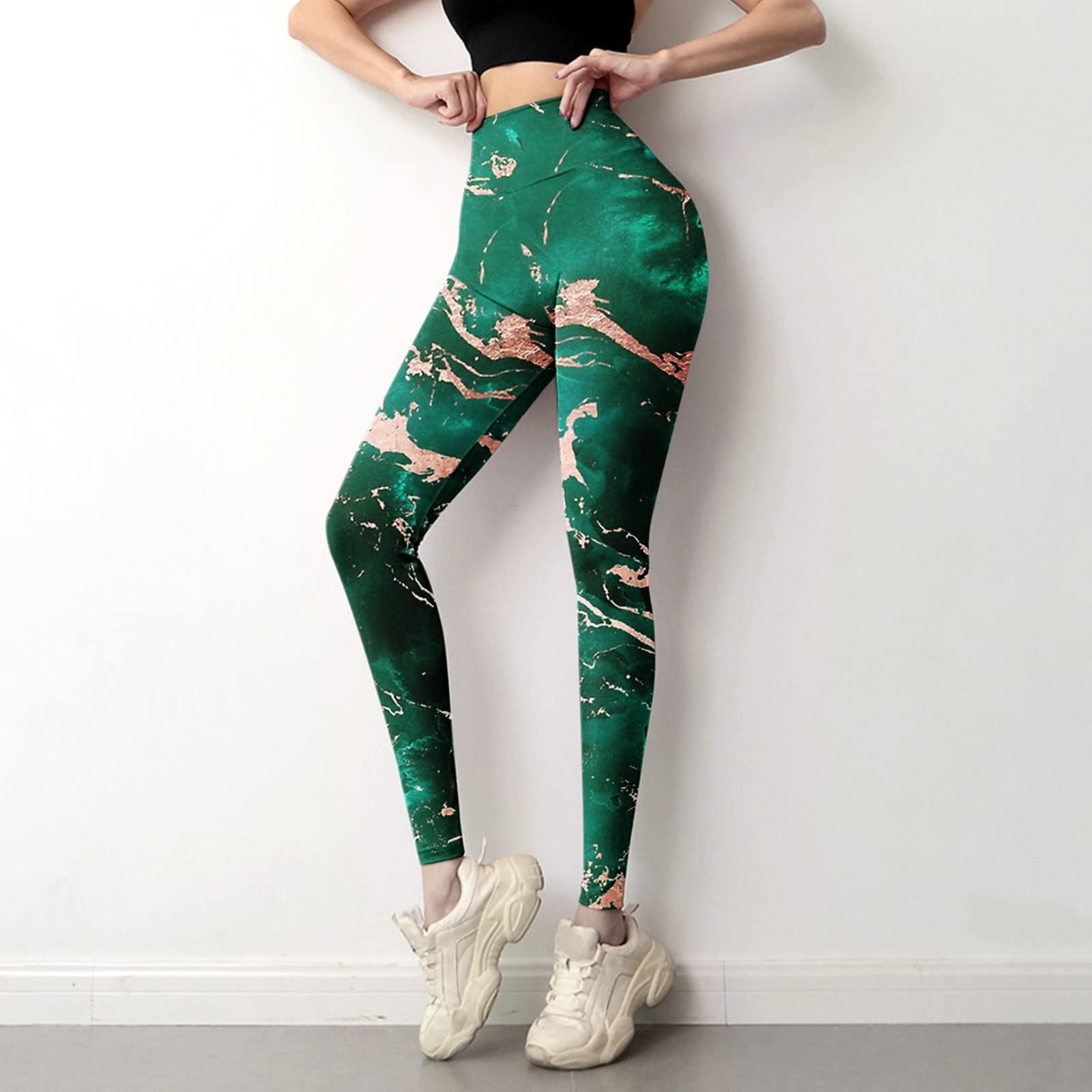 Non See Through Leggings With Pockets