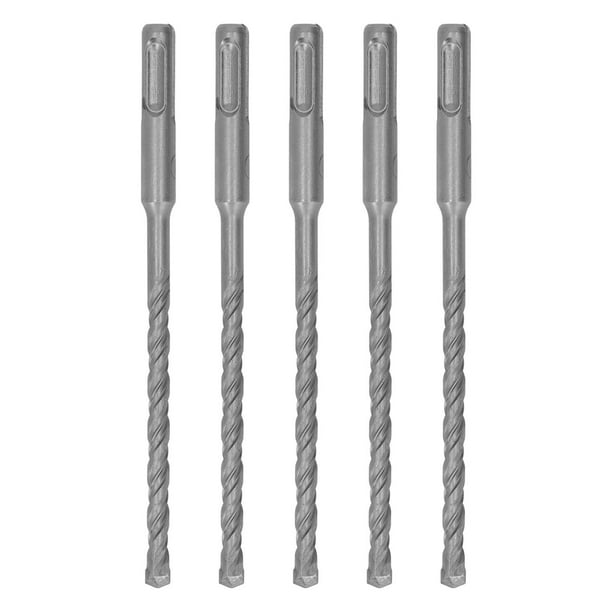 Broca para martillo perforador, 5 piezas Juego de brocas con punta de carburo para martillo perforador Rendimiento inigualable Jadeshay A