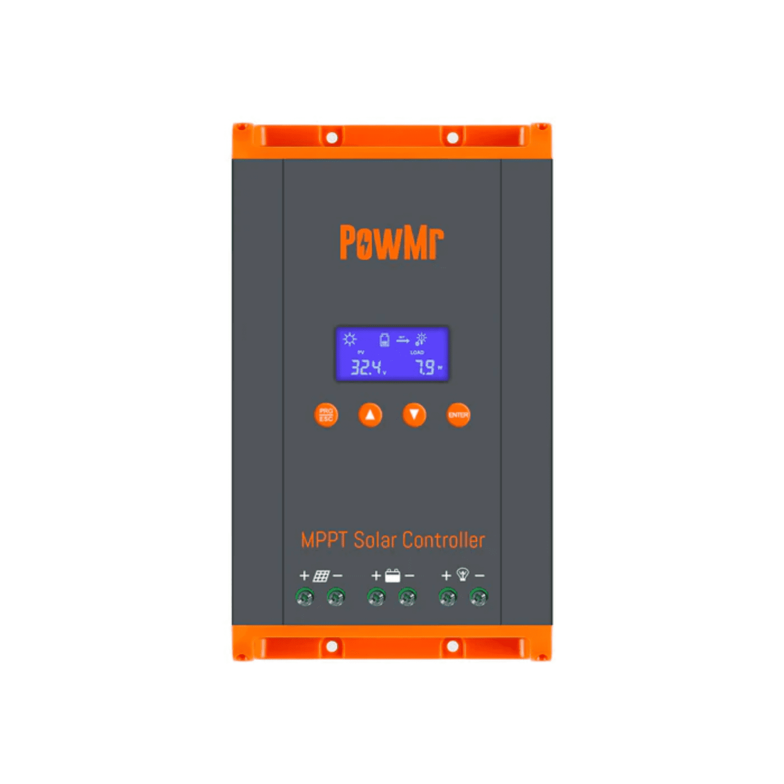 Parallel 12 PowMr 60A MPPT Solar Charge Controller 12V 24V 36V 48V  MAX PV160v