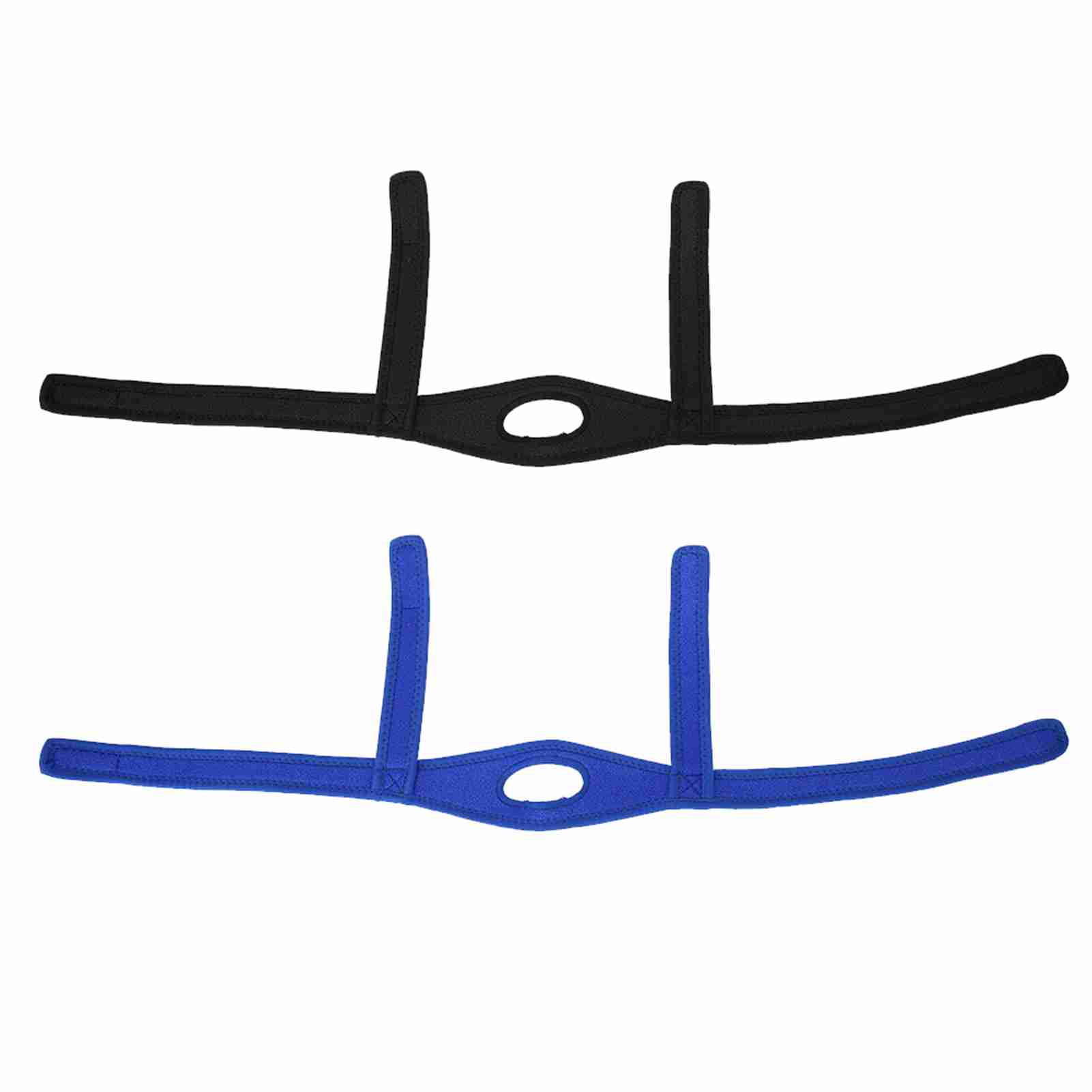 Sorven Anti Snoring Belt Chin Unisex Sleeping Anti Snoring Headband Jaw Support Strap Belt Blue