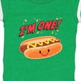 thumbnail image 4 of Inktastic Im One Hot Dog First Birthday Boys or Girls Baby Bodysuit, 4 of 5