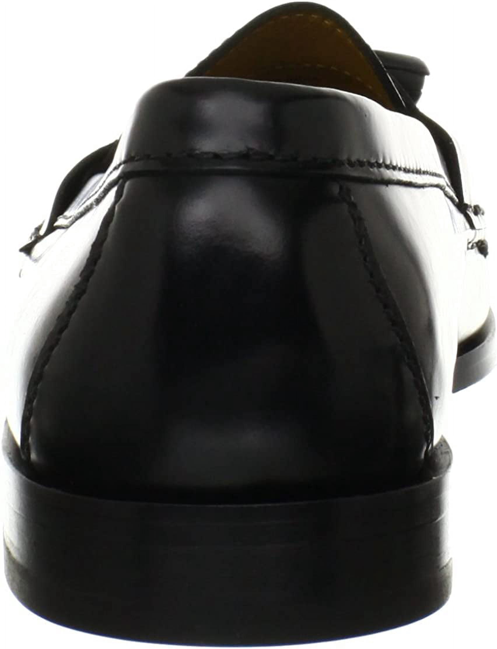 NWOB Cole Haan Black Leather Pinch Tassel Loafers, Size 13E Cole Haan E Black Dress Shoes for Men for sale | eBay main image 2