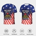 thumbnail image 6 of Omeoer Funny YouTube Meme T-Shirt Patriotic American Flag Graphic Tee “Don’t Worry I Got This I Watched a YouTube Video” Unisex Short Sleeve Shirt, 6 of 7