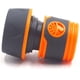 thumbnail image 4 of 2 conectores rápidos para manguera de jardín de 3/4", para lavado de autos, de plástico, para jardín, color naranja, 4 of 6