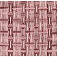 thumbnail image 4 of oneOone Decorative Organic Cotton Poplin Twill Fabric Greek Key Geometric Print Fabric BTY 42 Inches, 4 of 4