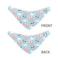 thumbnail image 6 of Kll Cute Panda Flying In The Sky Dog Bandanas,Triangle Reversible Pet Scarf For Small Medium Large And Extra Large Dogs-Medium, 6 of 7