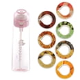 thumbnail image 1 of Bottle Set, Drinking Bottle 650 Ml With Flavoured Pods, Water Bottle Bottle Set For Gym Fitness, School, 1 of 3