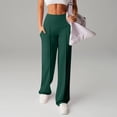 thumbnail image 2 of Yoga Pants Women Straight Fit High Waisted Athletic Workout Pants with Pockets Plus Size Fashion, 2 of 8